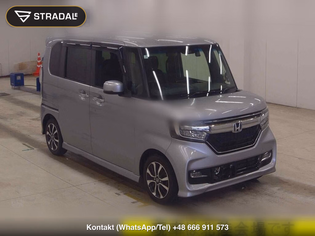 HONDA N-BOX CUSTOM G･L HONDA SENSING 2019, aukcja z Japonii, zdjęcie 1