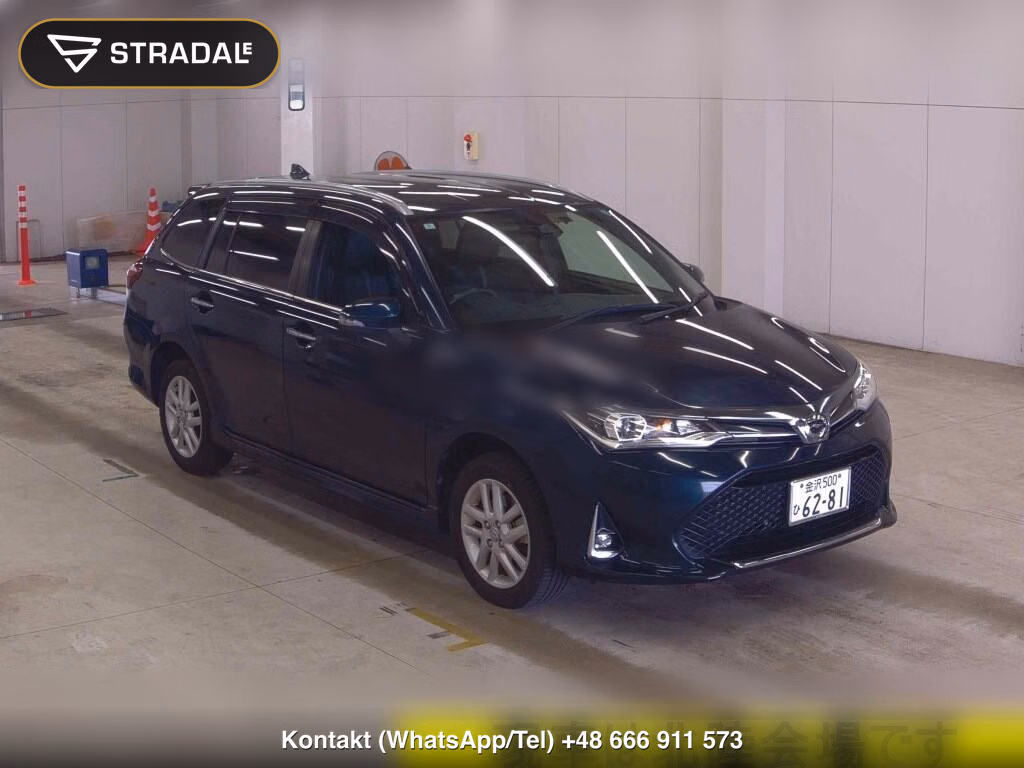 TOYOTA COROLLA FIELDER 4WD 1.5G W×B 2018, aukcja z Japonii, zdjęcie 1