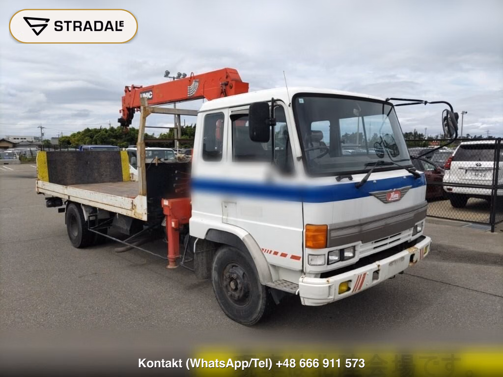 HINO HINO RANGER 2D CRANE 1989, aukcja z Japonii, zdjęcie 1