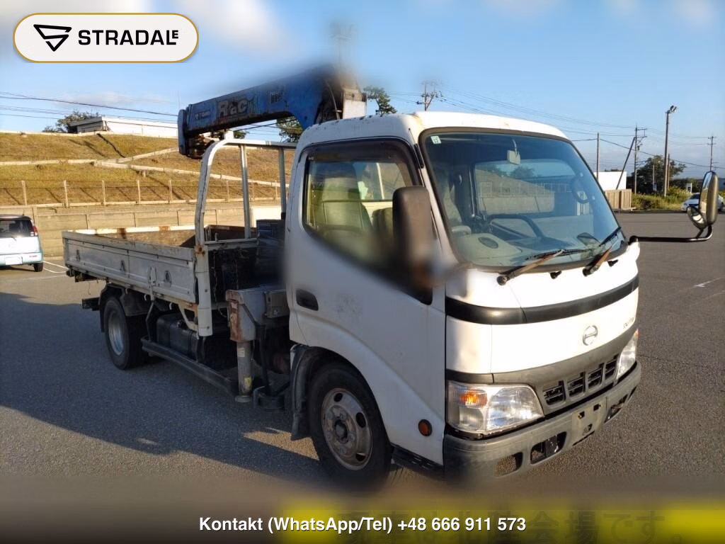 HINO DUTRO CRANE 2005, aukcja z Japonii, zdjęcie 1
