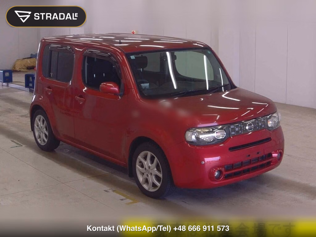 NISSAN CUBE 15X 2012, aukcja z Japonii, zdjęcie 1