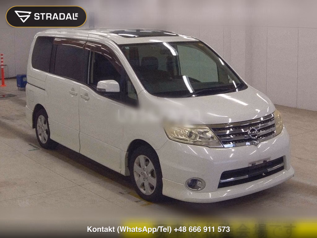 NISSAN SERENA 5D HIGHWAY STAR V AERO SELECTION BLACK LEAT, miniaturka 2