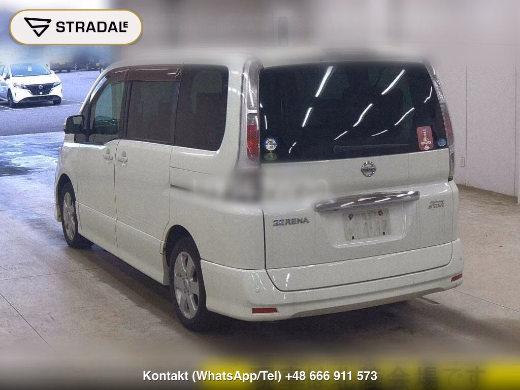 NISSAN SERENA 5D HIGHWAY STAR V AERO SELECTION BLACK LEAT, miniaturka 3