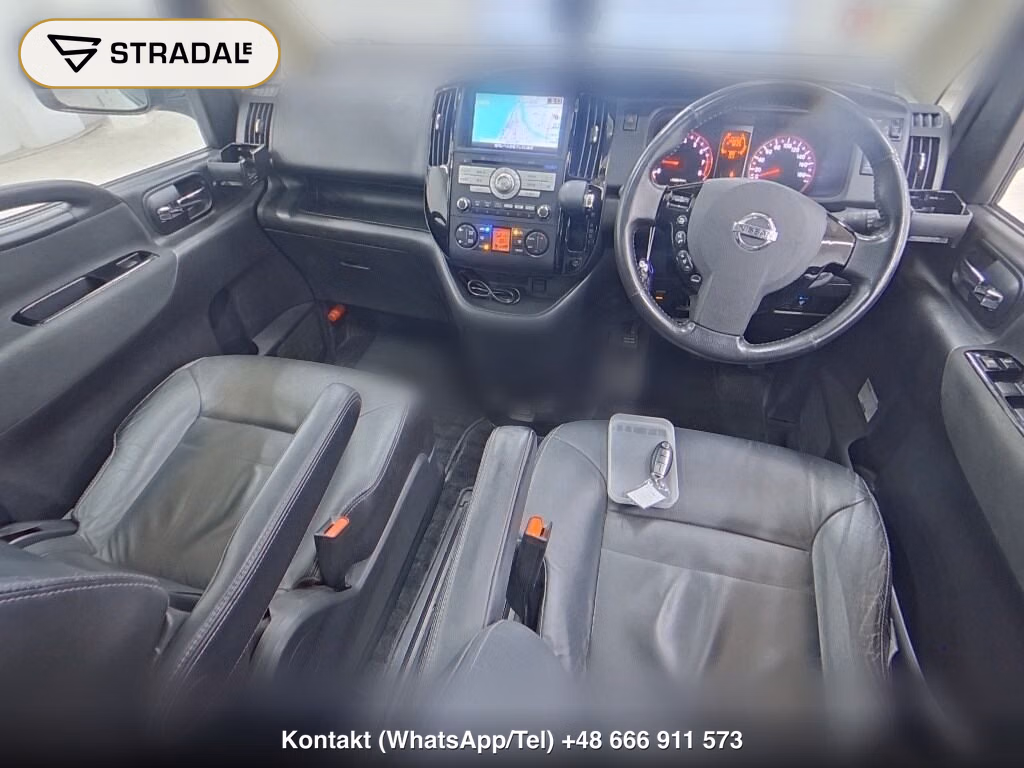 NISSAN SERENA 5D HIGHWAY STAR V AERO SELECTION BLACK LEAT, miniaturka 4