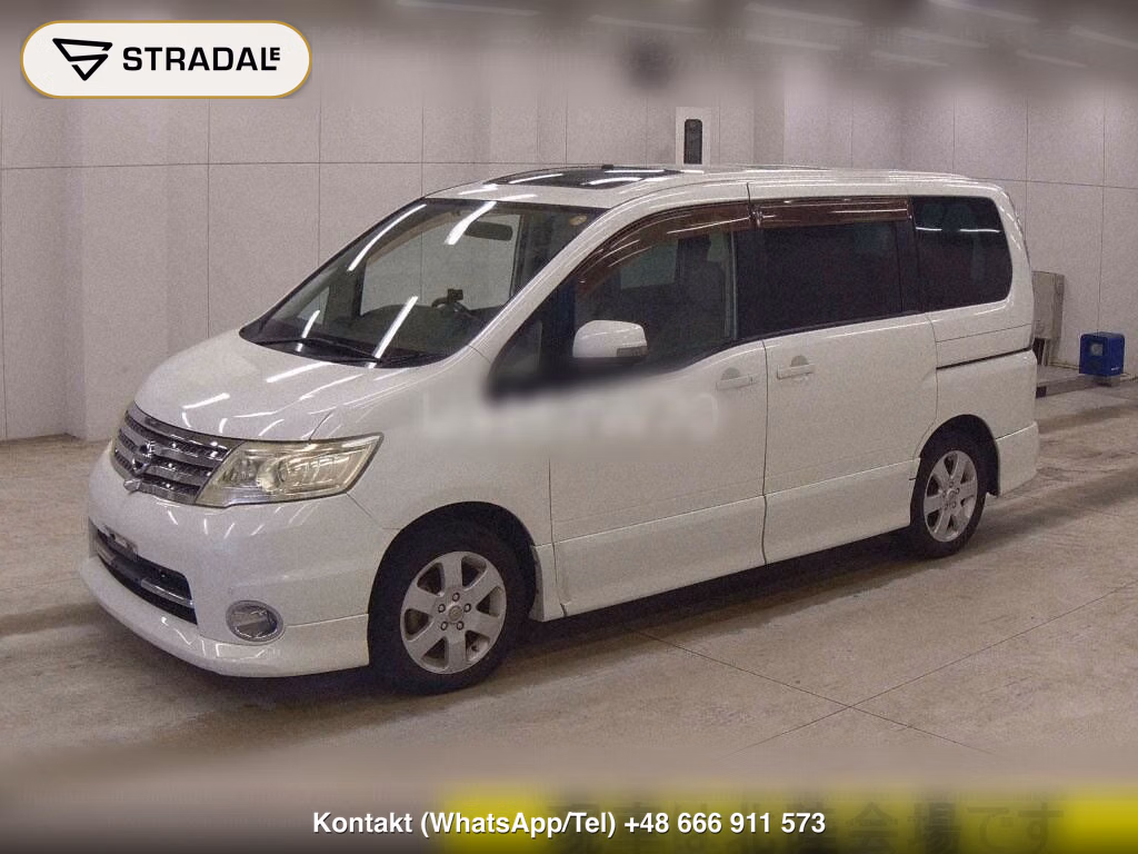 NISSAN SERENA 5D HIGHWAY STAR V AERO SELECTION BLACK LEAT, miniaturka 5