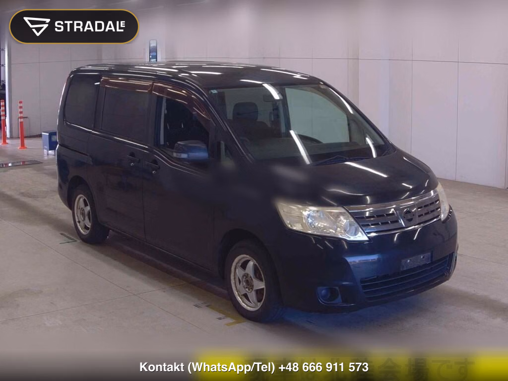 NISSAN SERENA 5D 20S 2008, aukcja z Japonii, zdjęcie 1