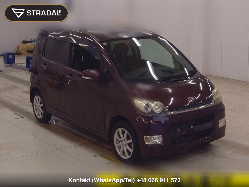 DAIHATSU MOVE 4WD CUSTOM X 2008, aukcja z Japonii, zdjęcie 1