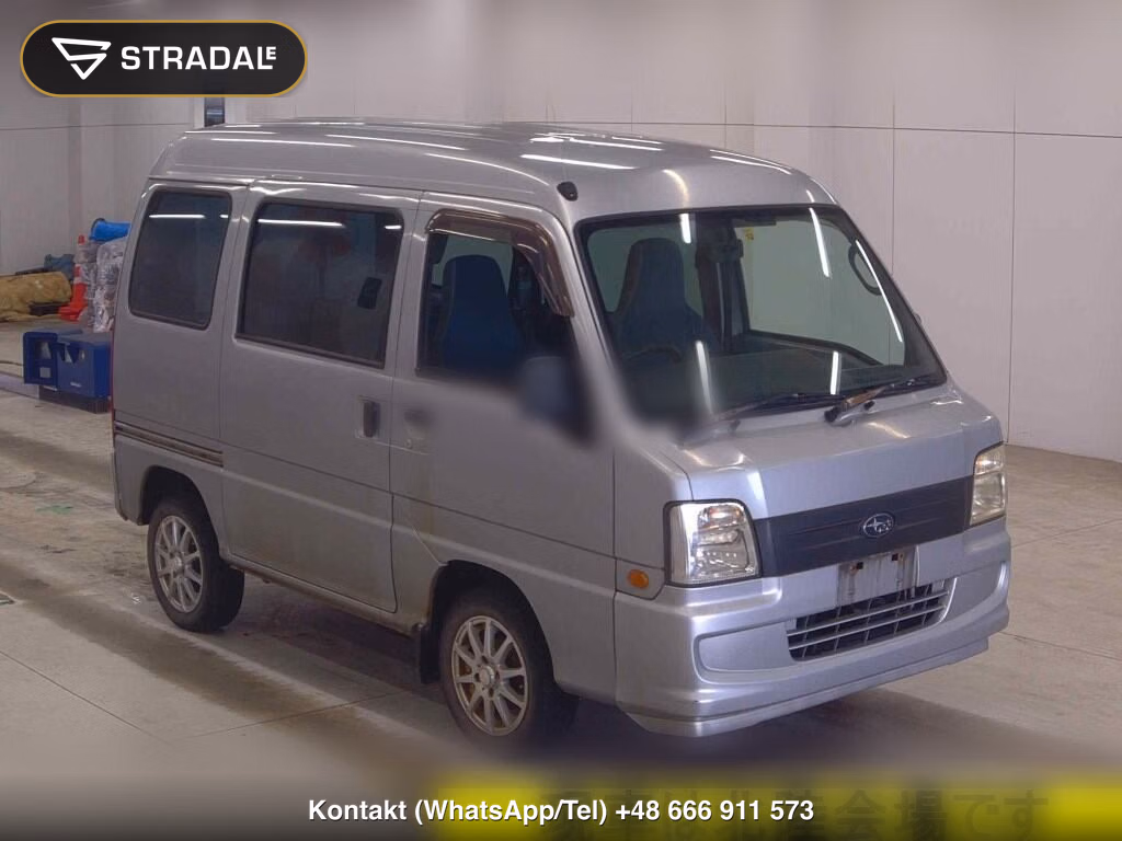 SUBARU SAMBAR VAN 5D 4WD 2005, aukcja z Japonii, zdjęcie 1