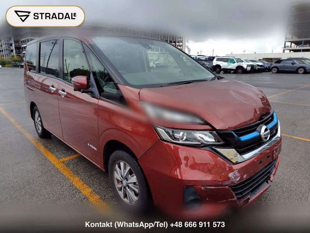 NISSAN SERENA 5D E-POWER XV 2019, aukcja z Japonii, zdjęcie 1