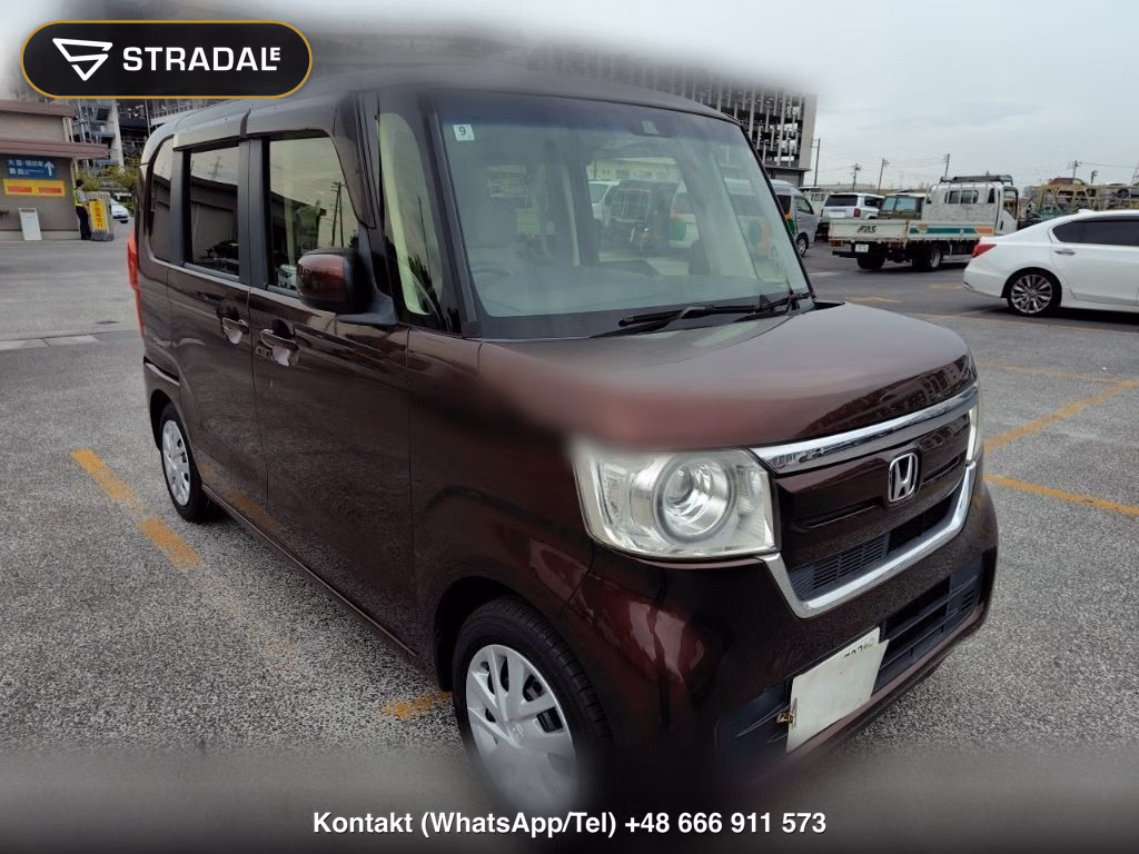 HONDA N-BOX G･EX HONDA SENSING 2018, aukcja z Japonii, zdjęcie 1