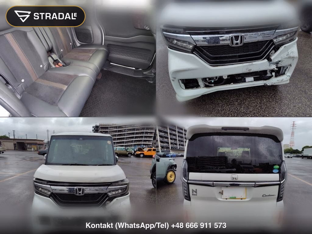 HONDA N-BOX CUSTOM G･L TURBO HONDA SENSING, miniaturka 7