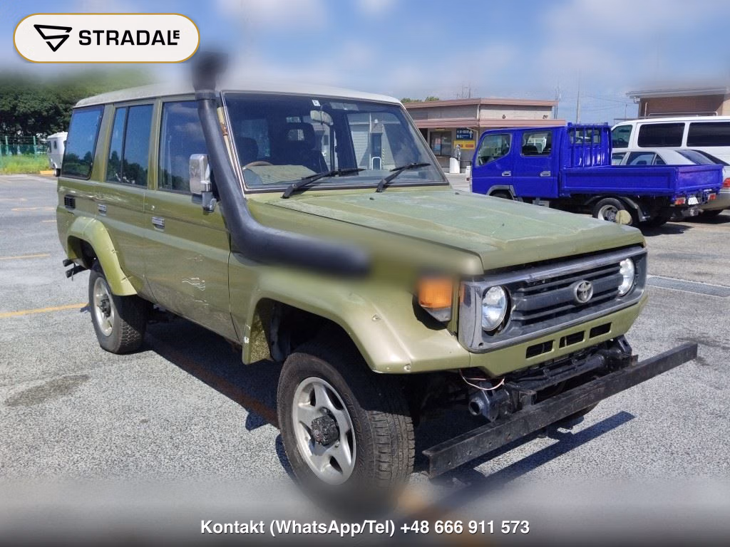 TOYOTA LAND CRUISER 70 5D 4WD 2002, aukcja z Japonii, zdjęcie 1
