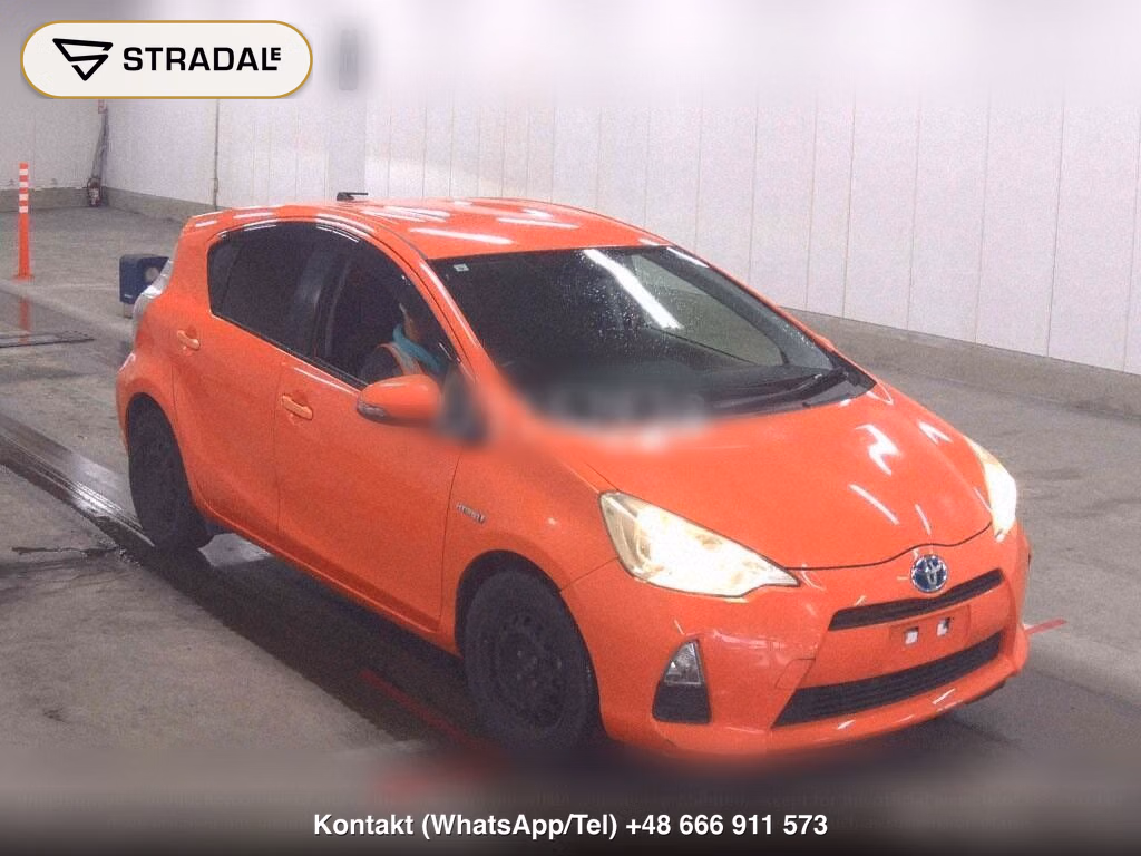 TOYOTA AQUA G SMART ENTRY PACKAGE 2013, aukcja z Japonii, zdjęcie 1