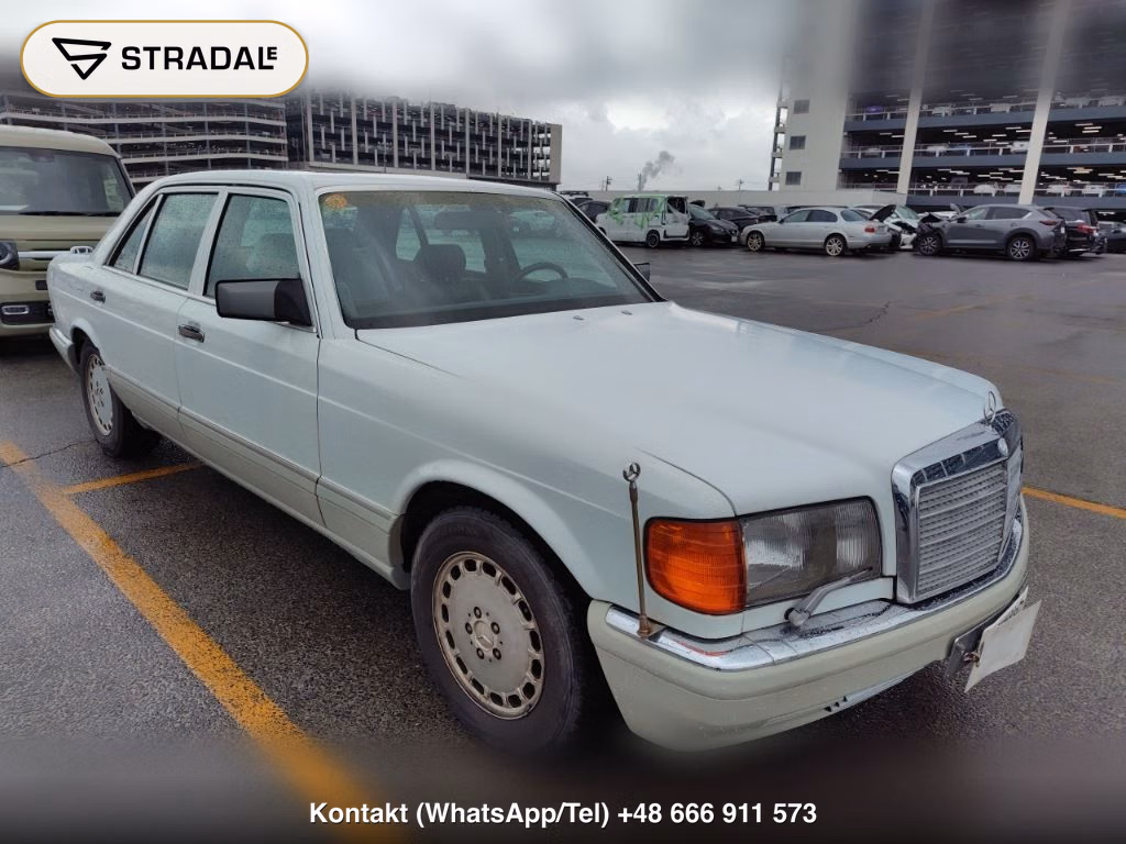 MERCEDES BENZ S-CLASS 4D 560SEL 1989, aukcja z Japonii, zdjęcie 1