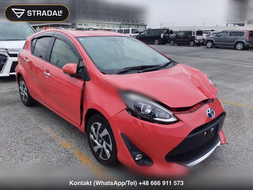 TOYOTA AQUA S STYLE BLACK 2019, aukcja z Japonii, zdjęcie 1