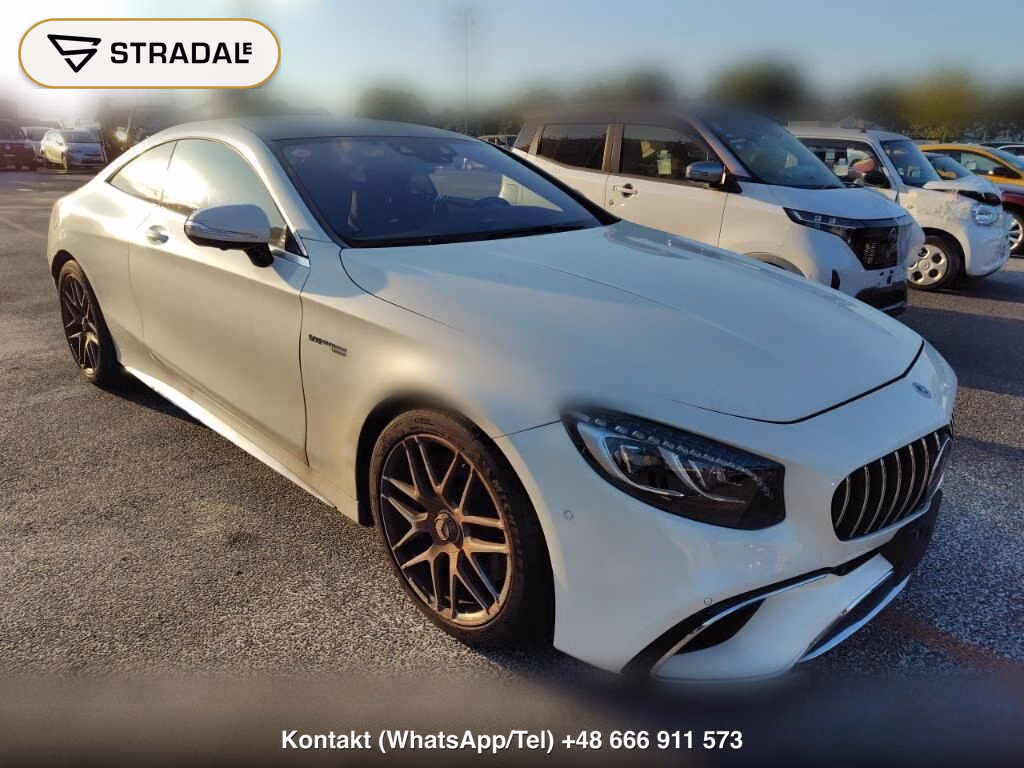 MERCEDES AMG S-CLASS CP 4WD S63 4MATIC+ COUPE 2019, aukcja z Japonii, zdjęcie 1