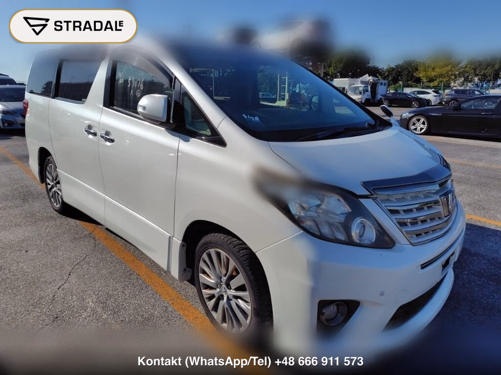 TOYOTA ALPHARD 240S TYPE GOLD 2012, aukcja z Japonii, zdjęcie 1