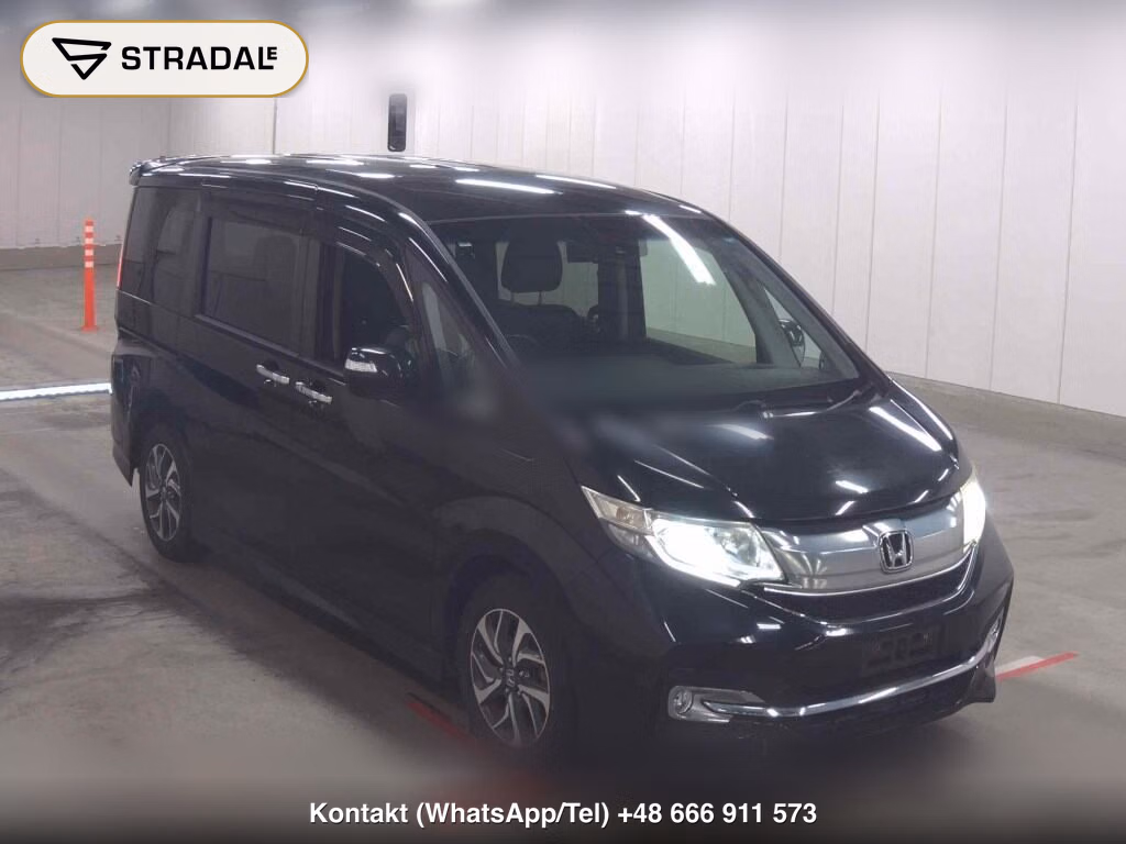 HONDA STEPWAGON SPADA SPADA HONDA SENSING 2017, aukcja z Japonii, zdjęcie 1