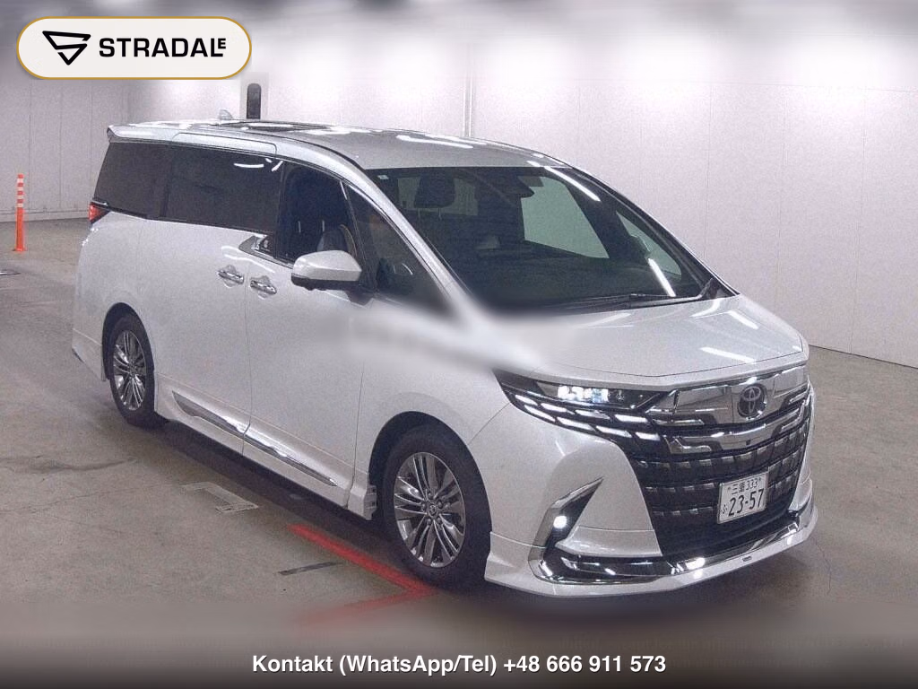 TOYOTA ALPHARD Z 2024, aukcja z Japonii, zdjęcie 1