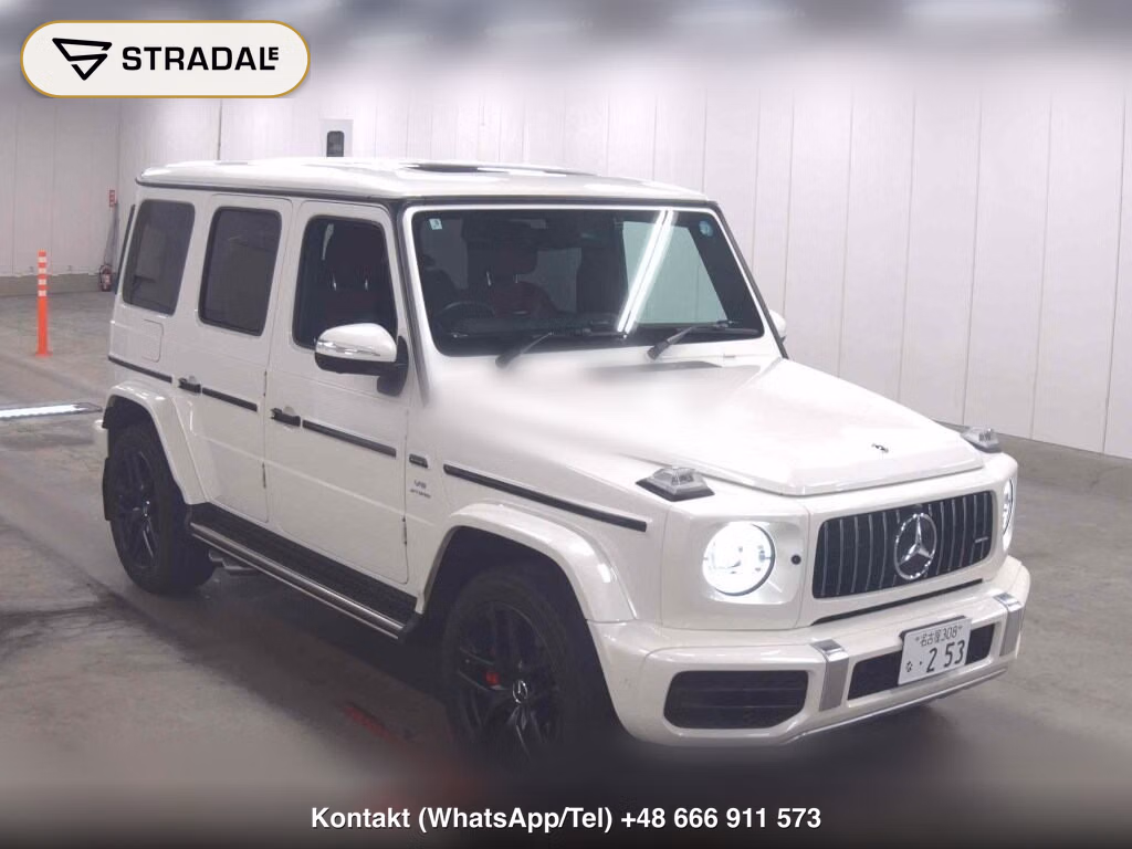 MERCEDES AMG G-CLASS 4WD G63 2021, aukcja z Japonii, zdjęcie 1