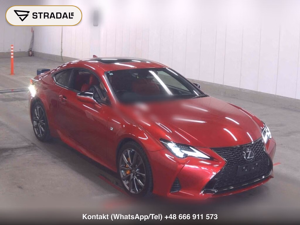 LEXUS RC RC350 F SPORT 2020, aukcja z Japonii, zdjęcie 1