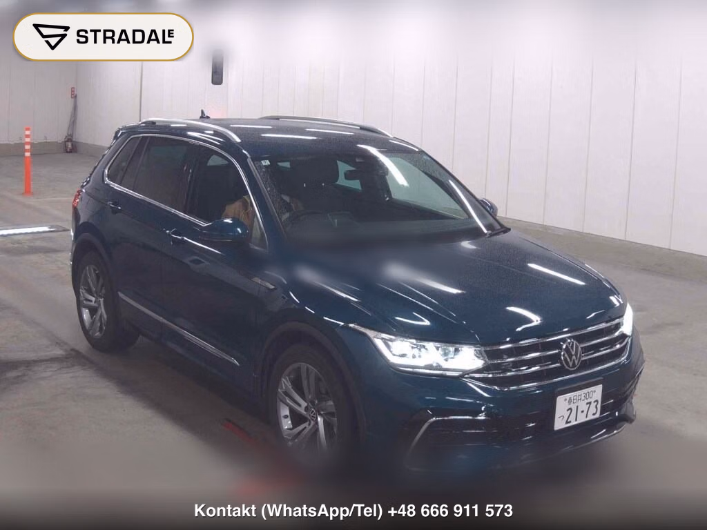 VOLKSWAGEN TIGUAN TSI R-LINE 2022, aukcja z Japonii, zdjęcie 1