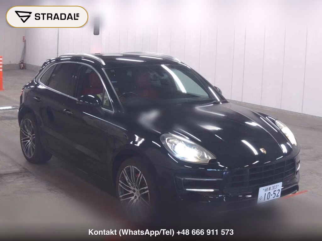 PORSCHE MACAN 4WD MACAN TURBO 2015, aukcja z Japonii, zdjęcie 1