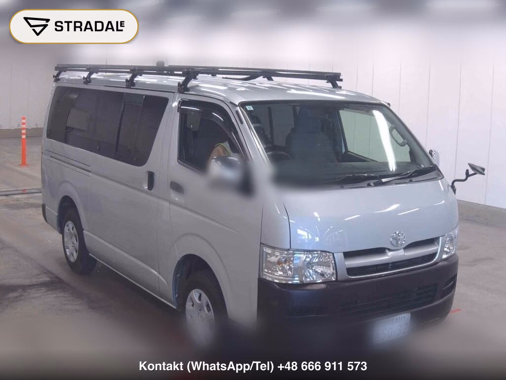 TOYOTA HIACE VAN 5D JUSTLOW DX 2006, aukcja z Japonii, zdjęcie 1