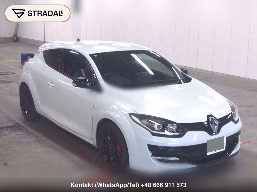 RENAULT MEGANE 3D RENAULT SPORT 2015, aukcja z Japonii, zdjęcie 1