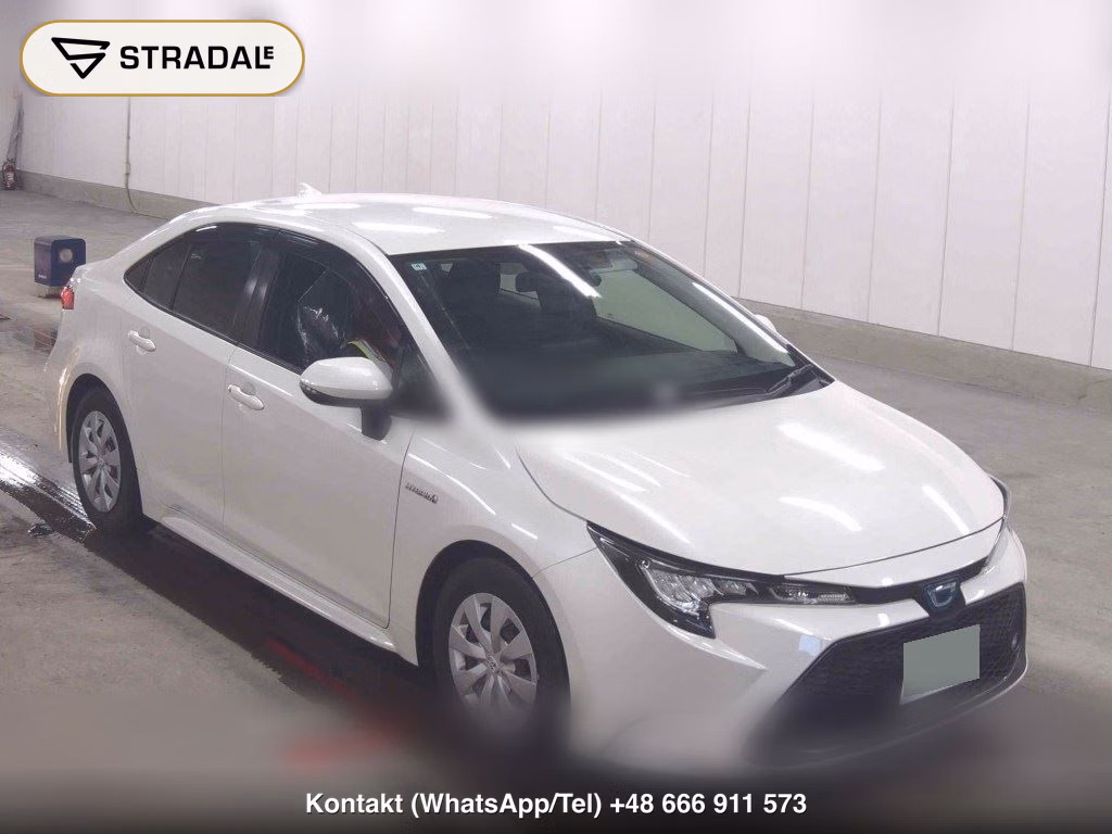 TOYOTA COROLLA 4D 4WD HYBRID G-X 2020, aukcja z Japonii, zdjęcie 1