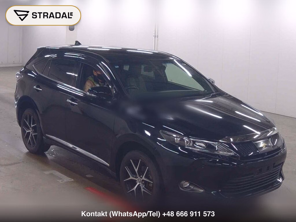 TOYOTA HARRIER 4WD PREMIUM ADVANCED PACKAGE STYLE ASH 2016, aukcja z Japonii, zdjęcie 1