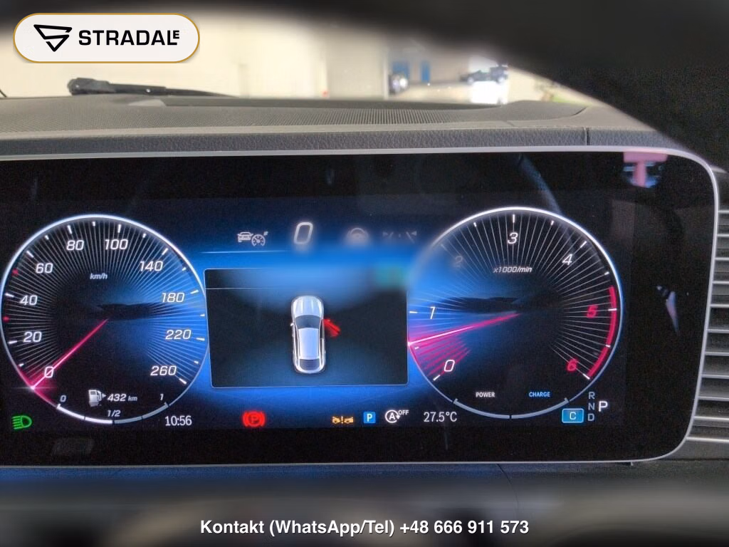 MERCEDES BENZ GLE 4WD GLE450D 4MATIC COUPE SPORTS ISG MODEL, miniaturka 6