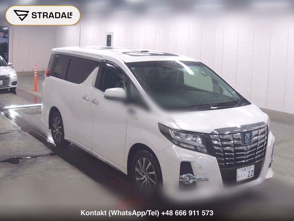 TOYOTA ALPHARD HYBRID 4WD SR 2017, aukcja z Japonii, zdjęcie 1