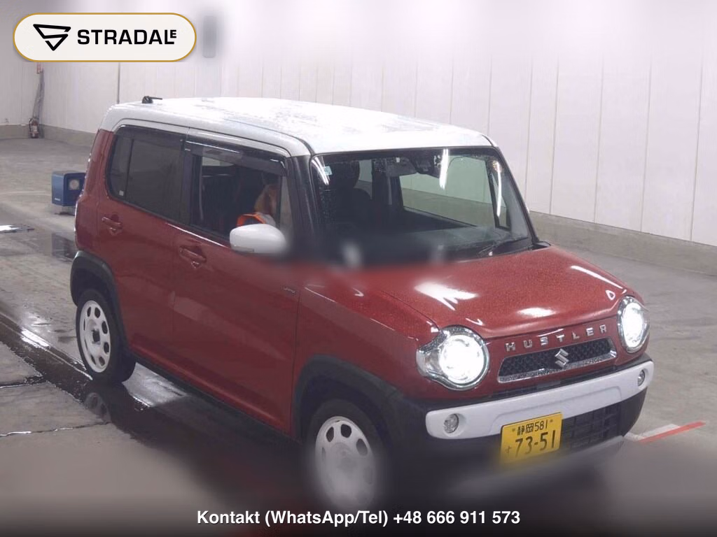 SUZUKI HUSTLER J STYLE 2015, aukcja z Japonii, zdjęcie 1