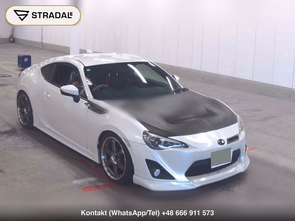 TOYOTA 86 GT 2012, aukcja z Japonii, zdjęcie 1