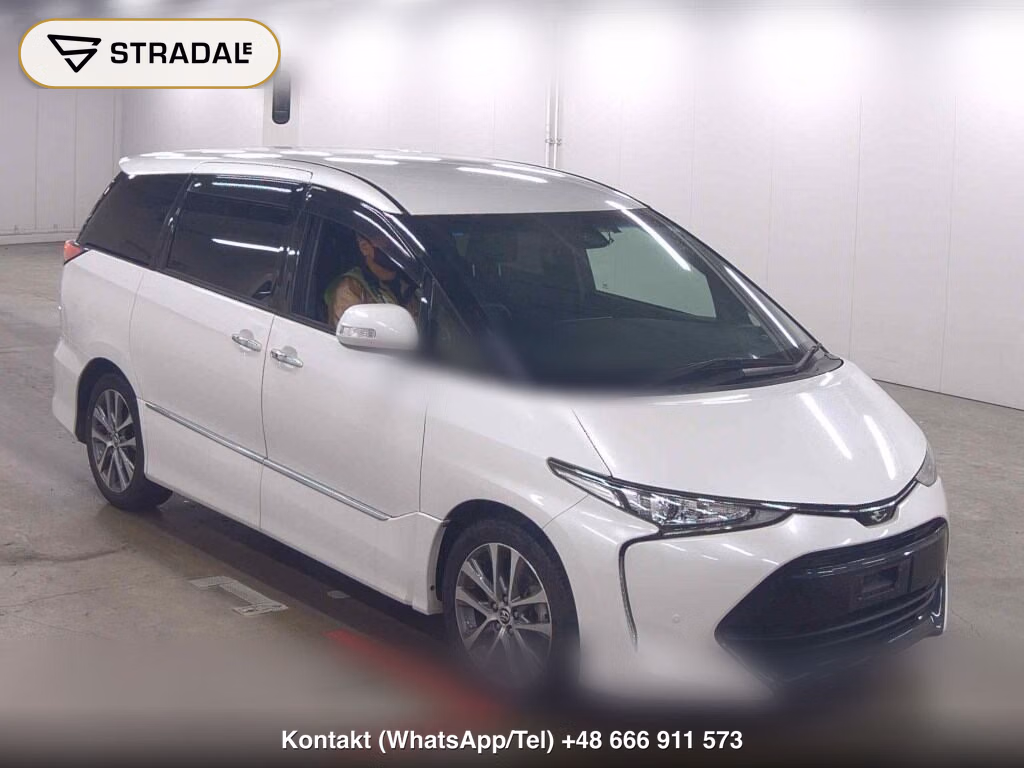 TOYOTA ESTIMA 5D AERAS PREMIUM 2017, aukcja z Japonii, zdjęcie 1