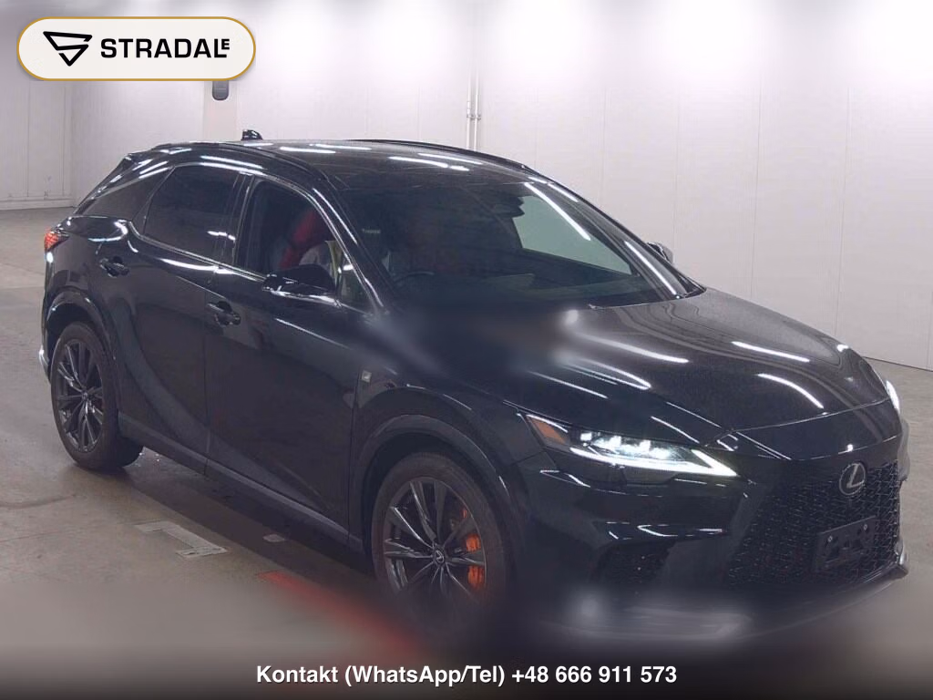 LEXUS RX 4WD F SPORT 2023, aukcja z Japonii, zdjęcie 1