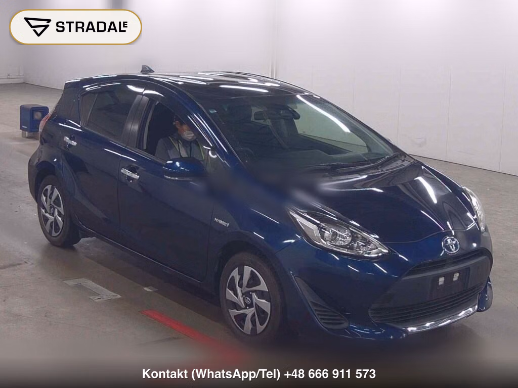 TOYOTA AQUA S STYLE BLACK 2019, aukcja z Japonii, zdjęcie 1