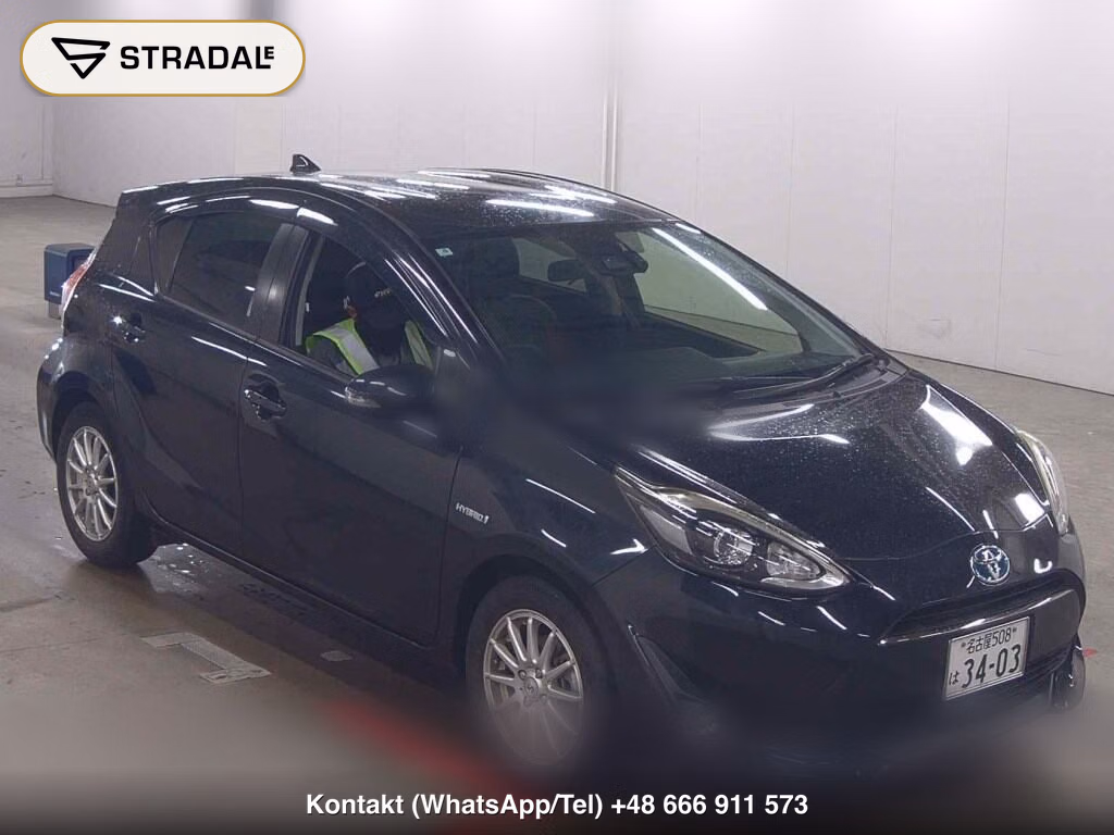 TOYOTA AQUA G SMART ENTRY PACKAGE 2017, aukcja z Japonii, zdjęcie 1