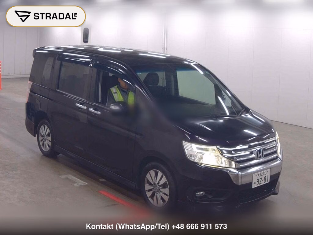 HONDA STEPWAGON SPADA Z INTER NAVI SELECTION 2012, aukcja z Japonii, zdjęcie 1
