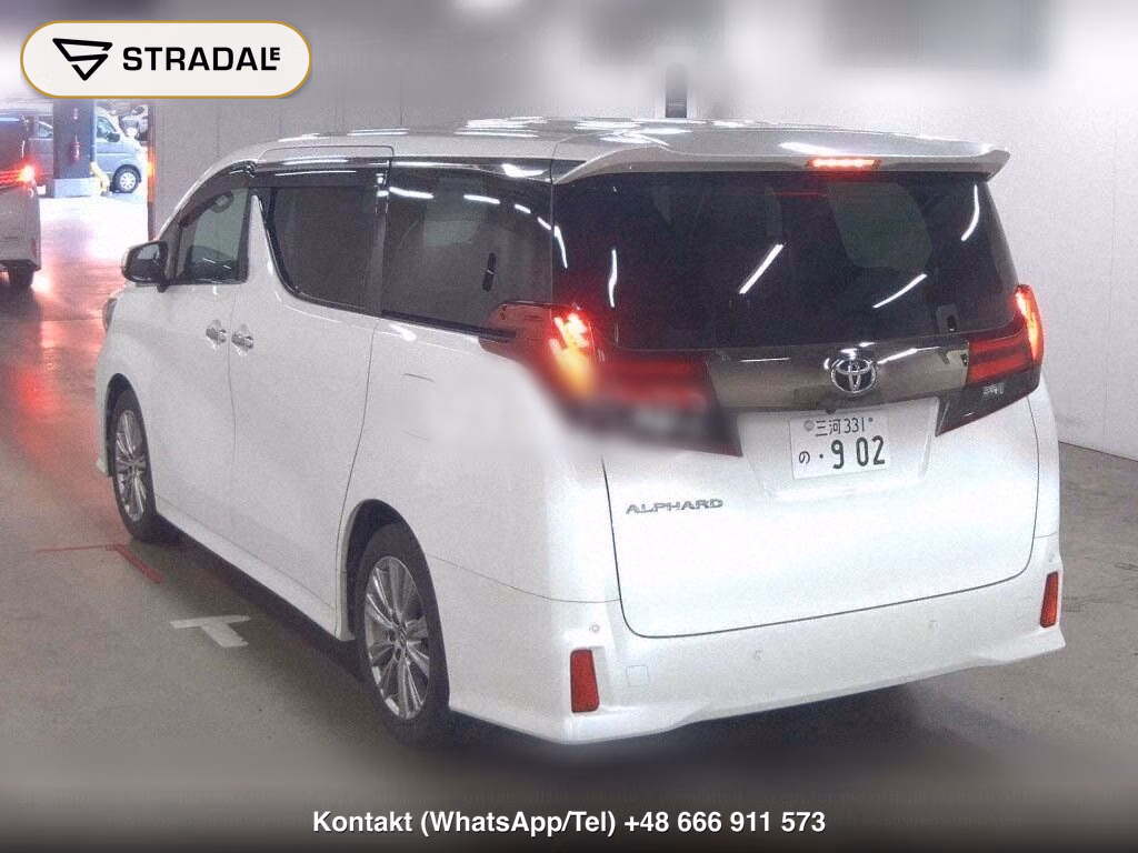 TOYOTA ALPHARD 2.5S A PACKAGE TYPE BLACK, miniaturka 3