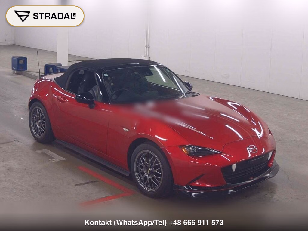 MAZDA ROADSTER S LEATHER PACKAGE 2015, aukcja z Japonii, zdjęcie 1