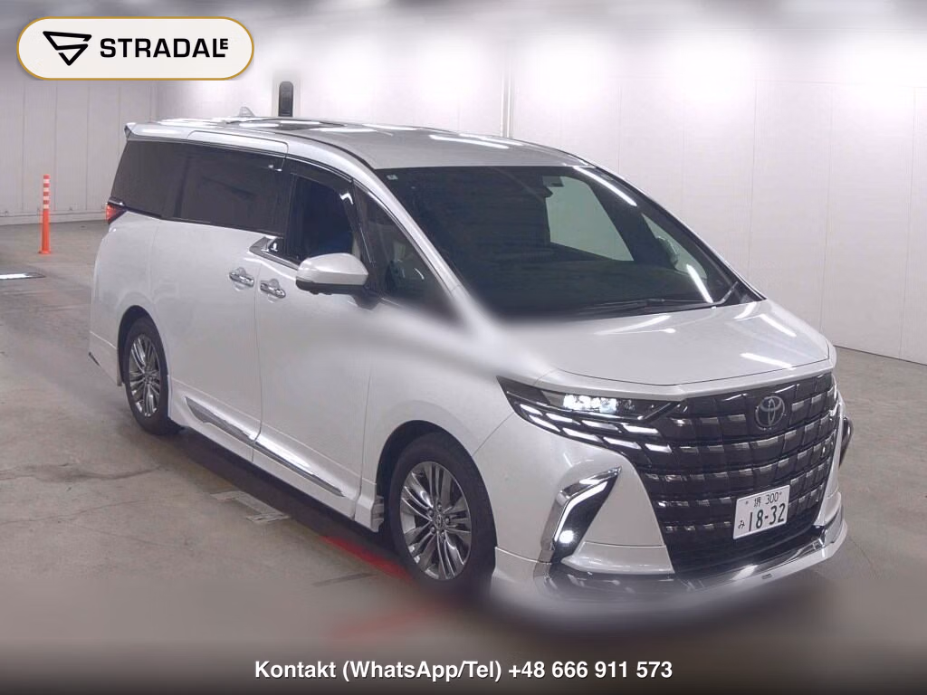 TOYOTA ALPHARD Z 2024, aukcja z Japonii, zdjęcie 1