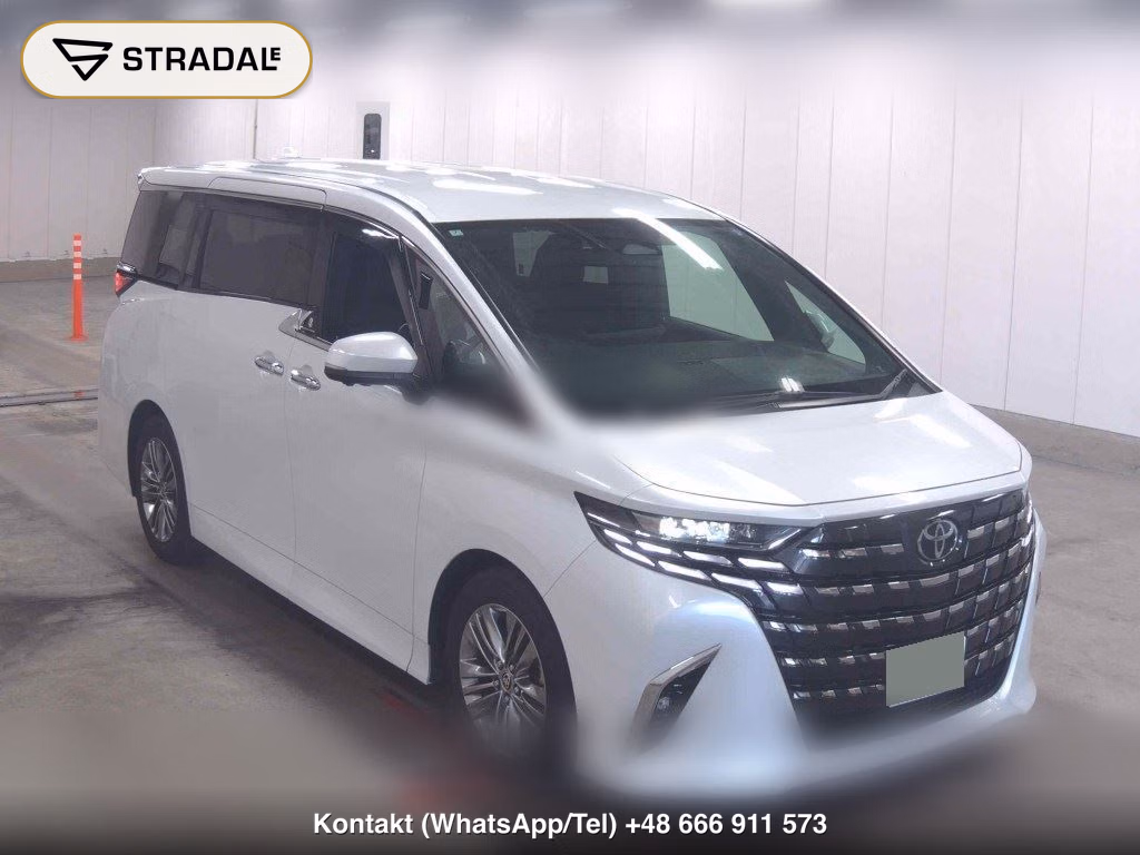 TOYOTA ALPHARD Z 2024, aukcja z Japonii, zdjęcie 1