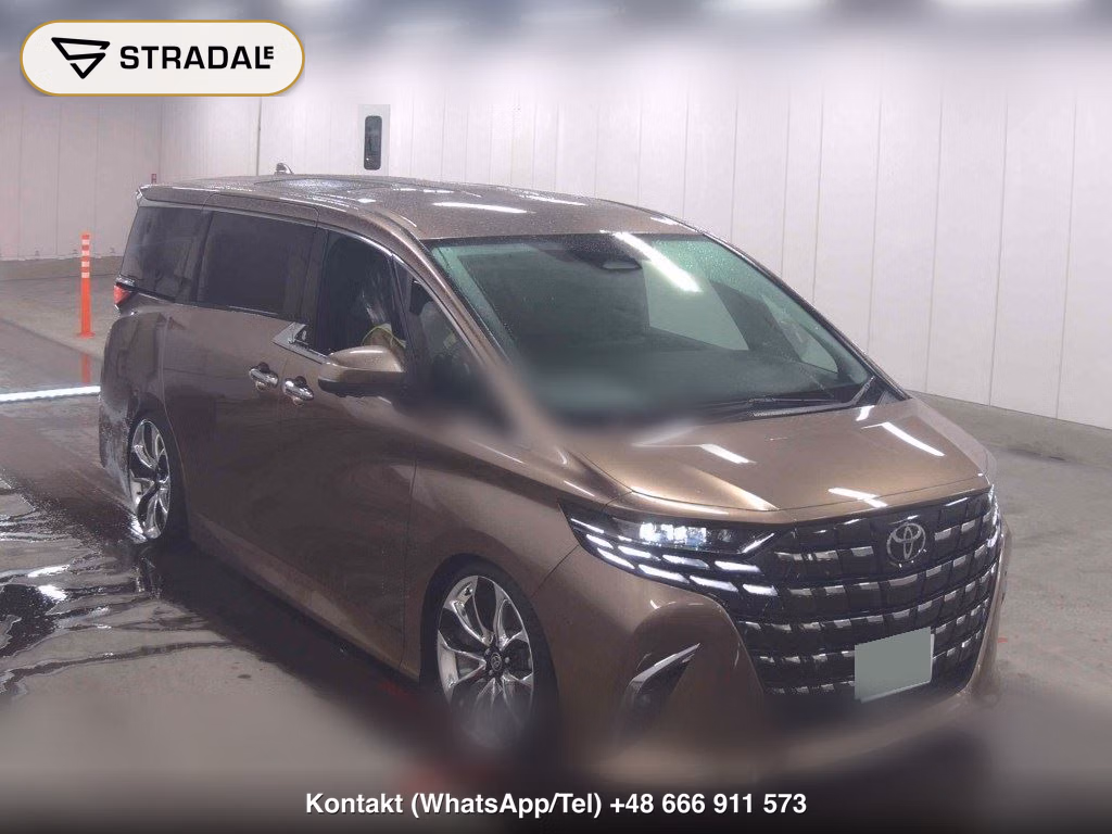 TOYOTA ALPHARD Z 2025, aukcja z Japonii, zdjęcie 1