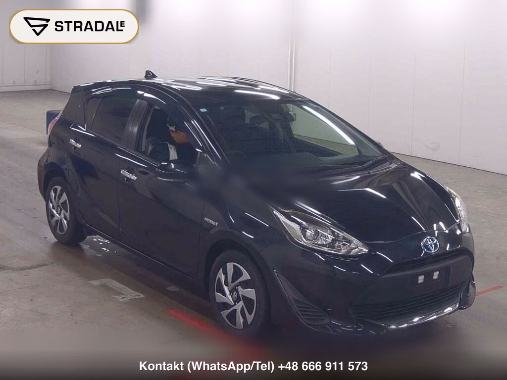 TOYOTA AQUA S STYLE BLACK 2019, aukcja z Japonii, zdjęcie 1
