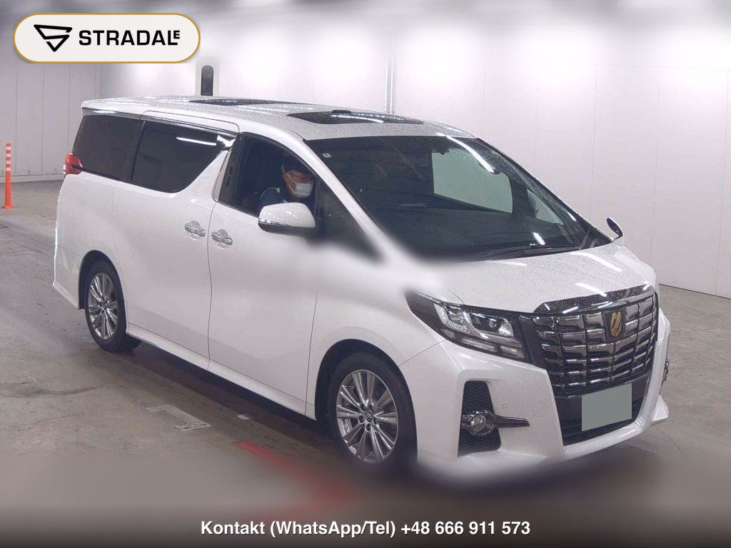 TOYOTA ALPHARD 2.5S A PACKAGE TYPE BLACK 2016, aukcja z Japonii, zdjęcie 1
