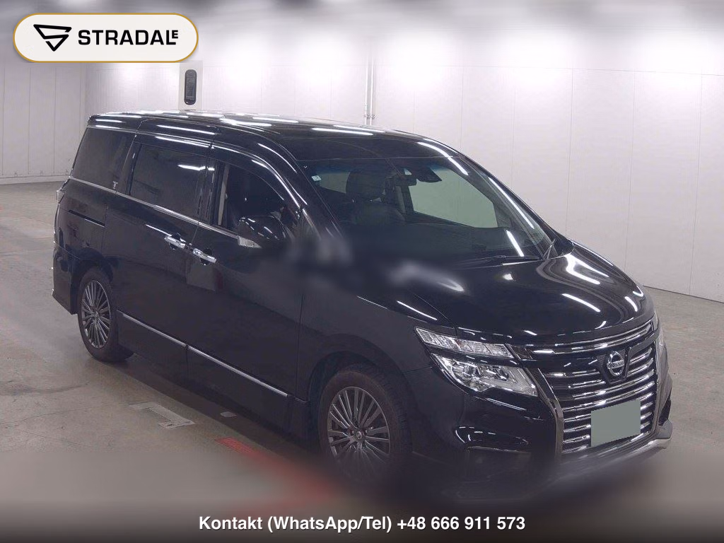 NISSAN ELGRAND 5D 4WD 350 HIGHWAY STAR URBAN CHROME 2019, aukcja z Japonii, zdjęcie 1