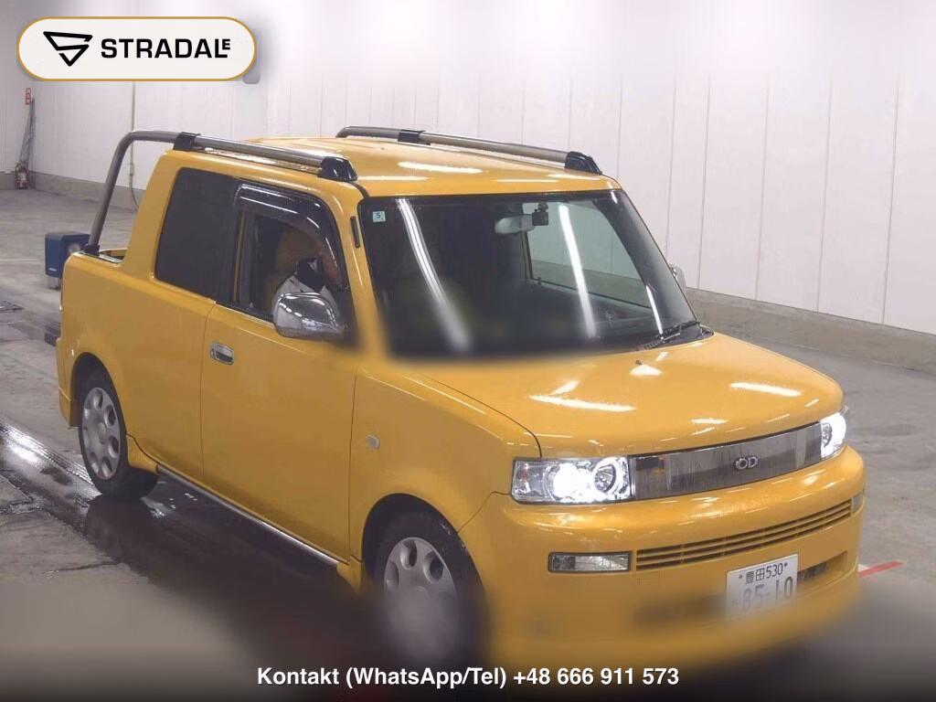 TOYOTA BB 4D OPEN DECK 2002, aukcja z Japonii, zdjęcie 1