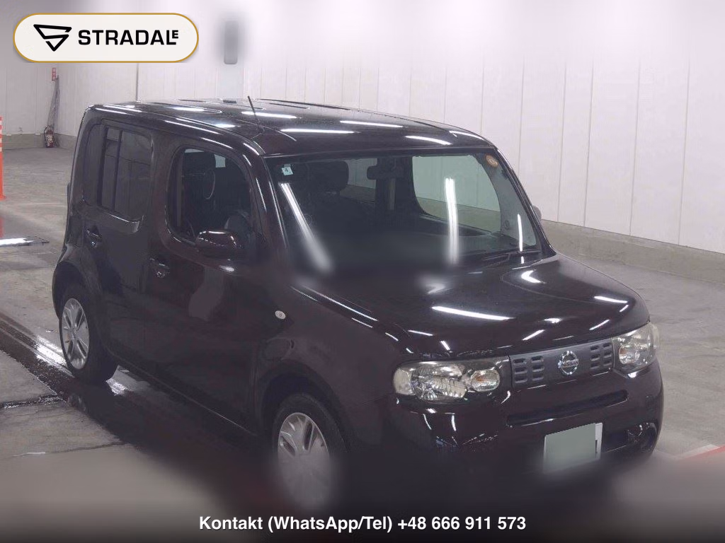 NISSAN CUBE 15X INDIGO + PLASMA 2012, aukcja z Japonii, zdjęcie 1